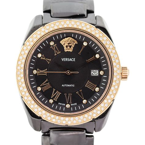 versace ceramic diamond watch|versace watches prices.